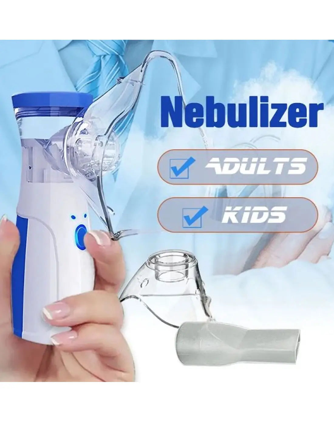 Portable Mesh Nebulizer - Rechargeable