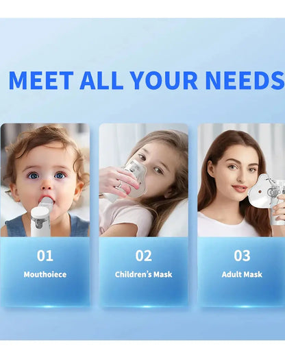 Portable Mesh Nebulizer - Rechargeable